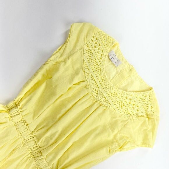 Peek kids yellow lightweight shorts romper 8 - Picture 5 of 8